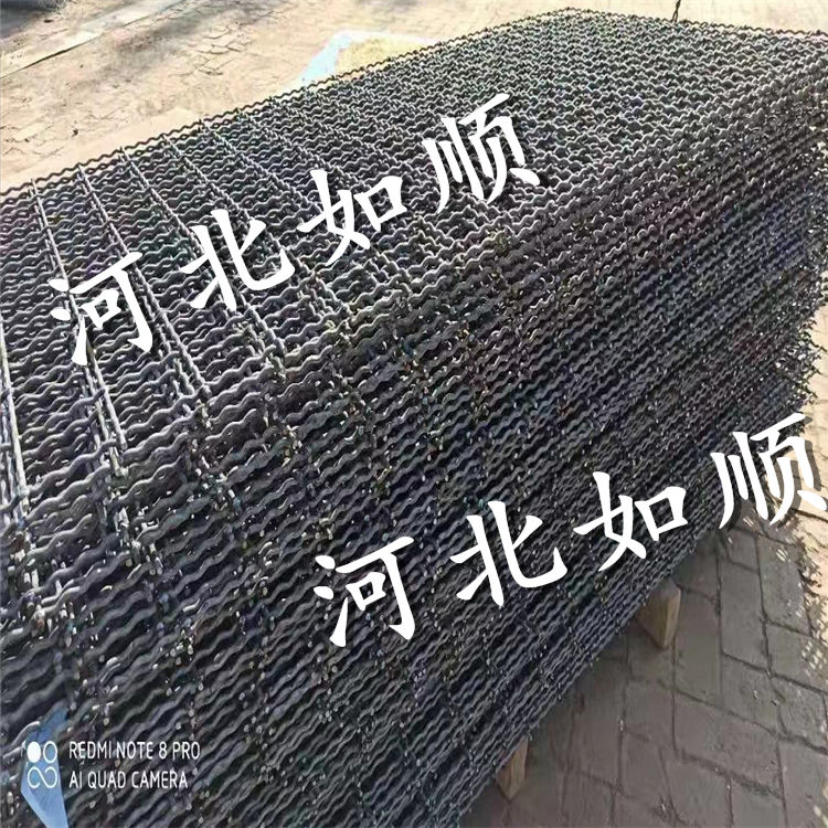 大同黑絲4-6mm鋼筋編織網片滿焊-握邊-卷邊圖片2