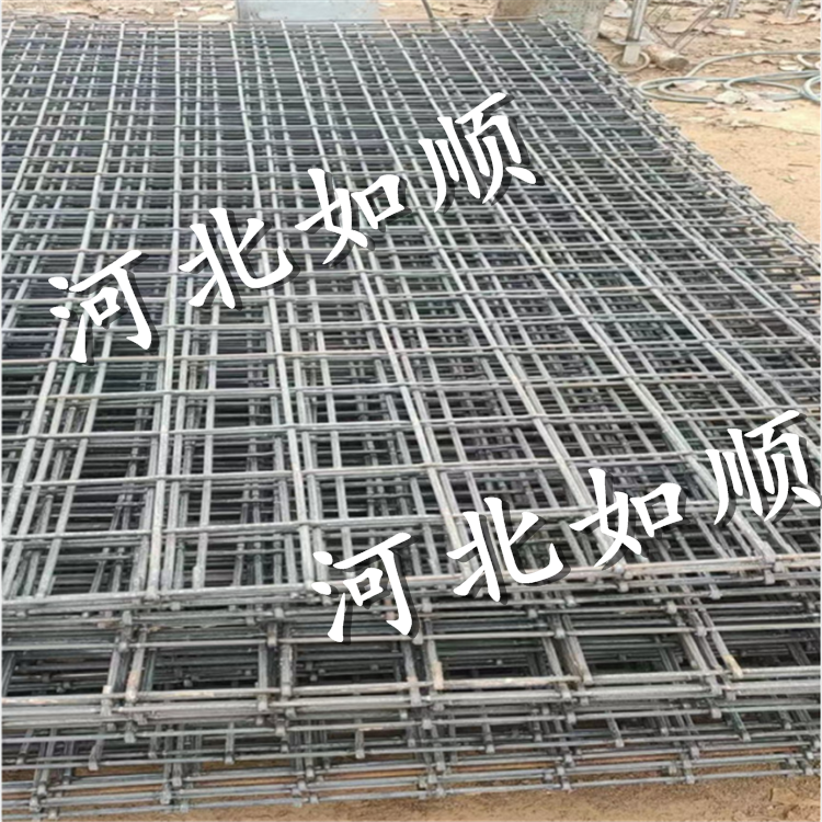 大同黑絲4-6mm鋼筋編織網片滿焊-握邊-卷邊圖片4